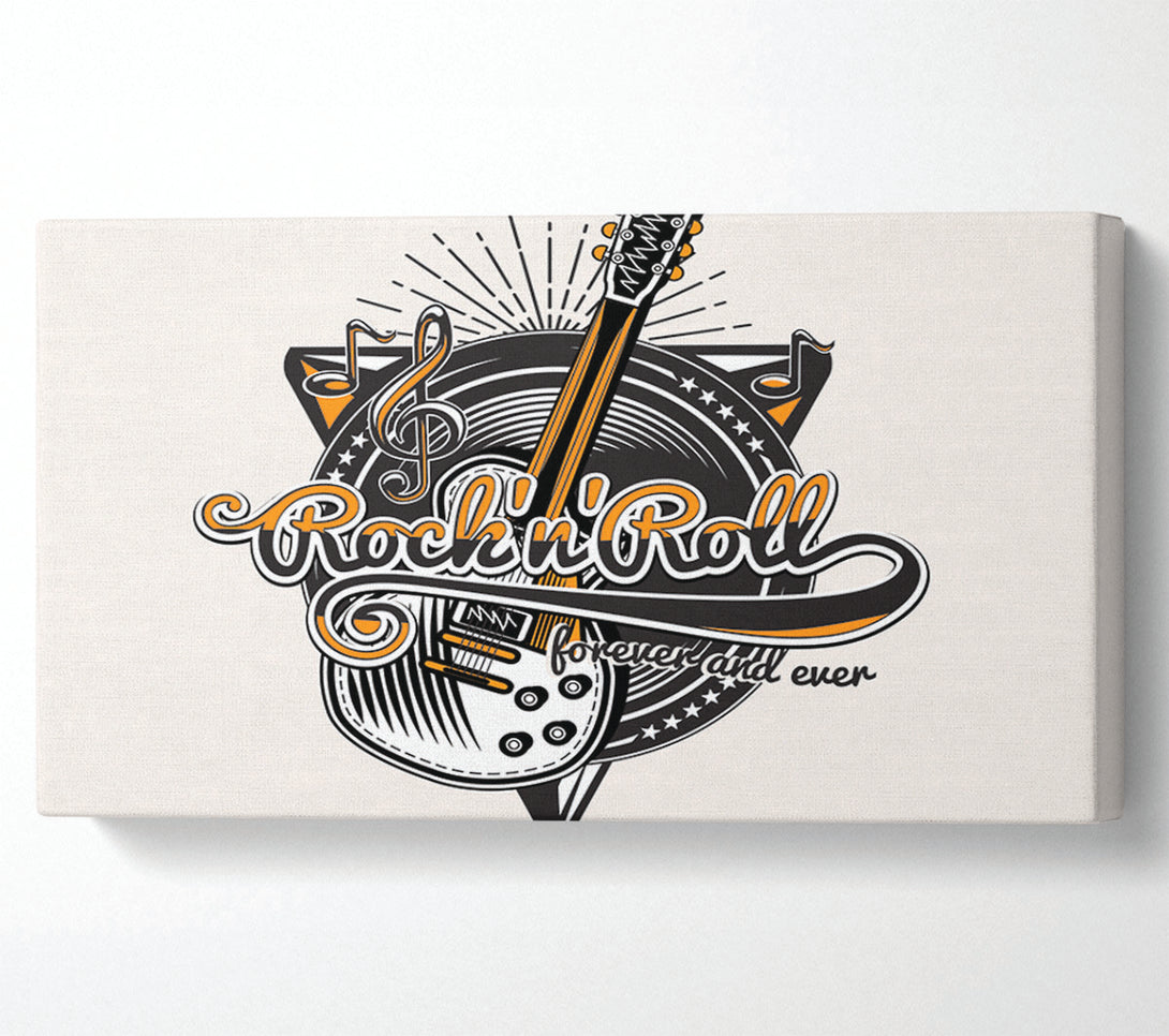  A Canvas Print of Rock N Roll Fifties Canvas Print