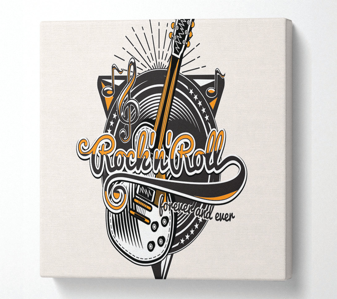  A Canvas Print of Rock N Roll Fifties Canvas Print