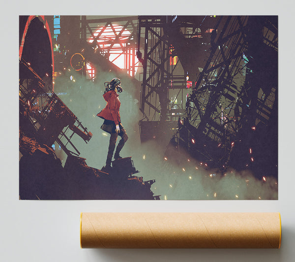 Broken Bridge Future Giclee Print