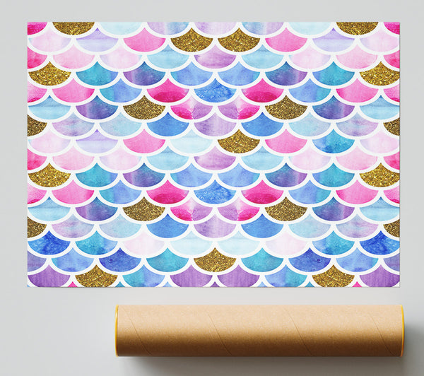 Mermaid Scales Print