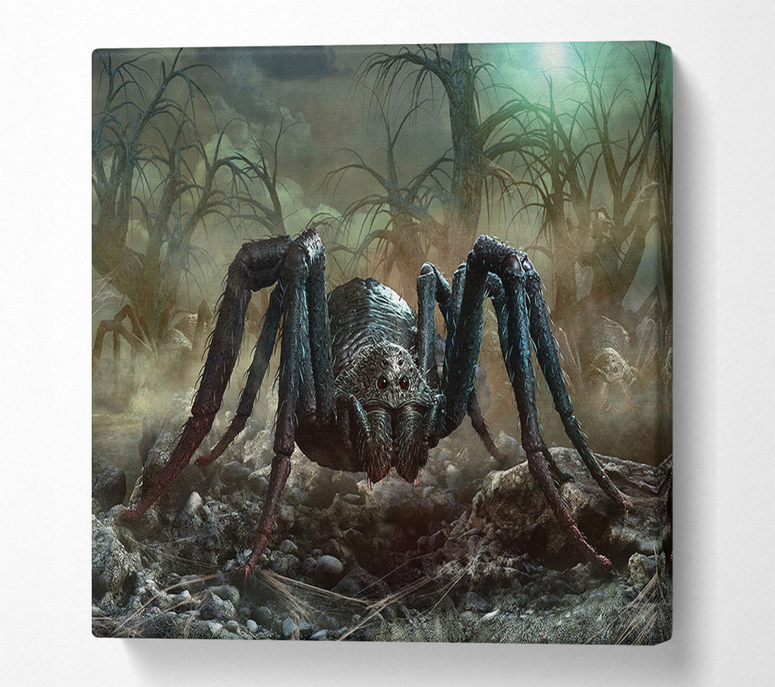  A Canvas Print of The Scary Tarantula Canvas Wall Art