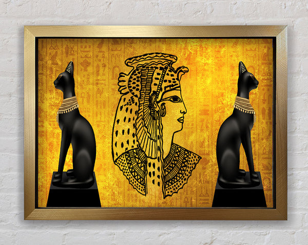 Egyptian Goddess Framed Print