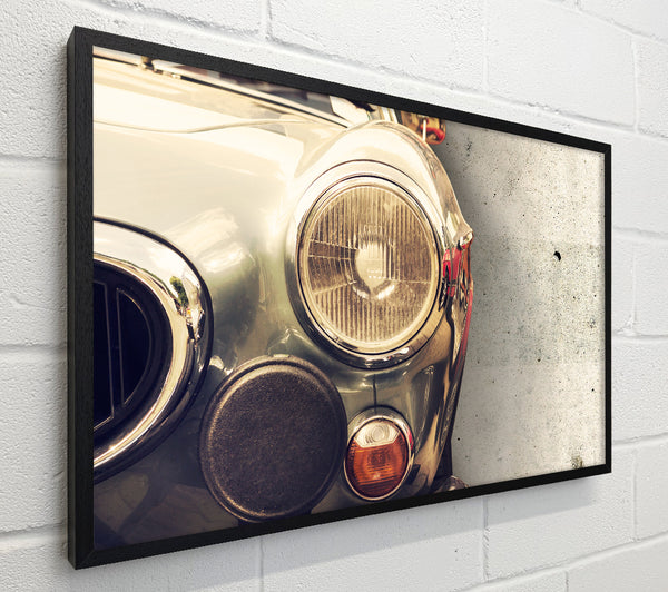 Close Up Classic Headlight