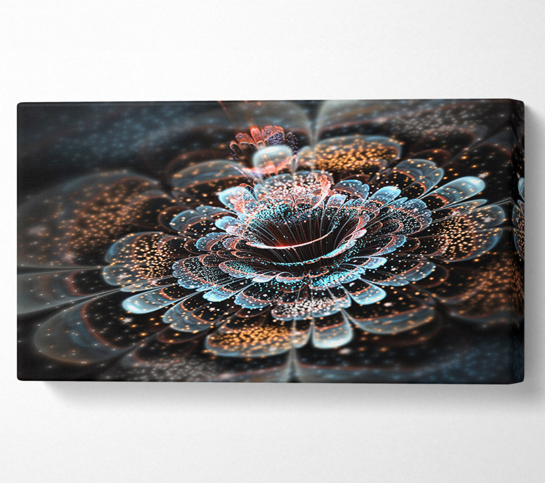  A Canvas Print of The Centre Of The Modern Flower Canvas Art