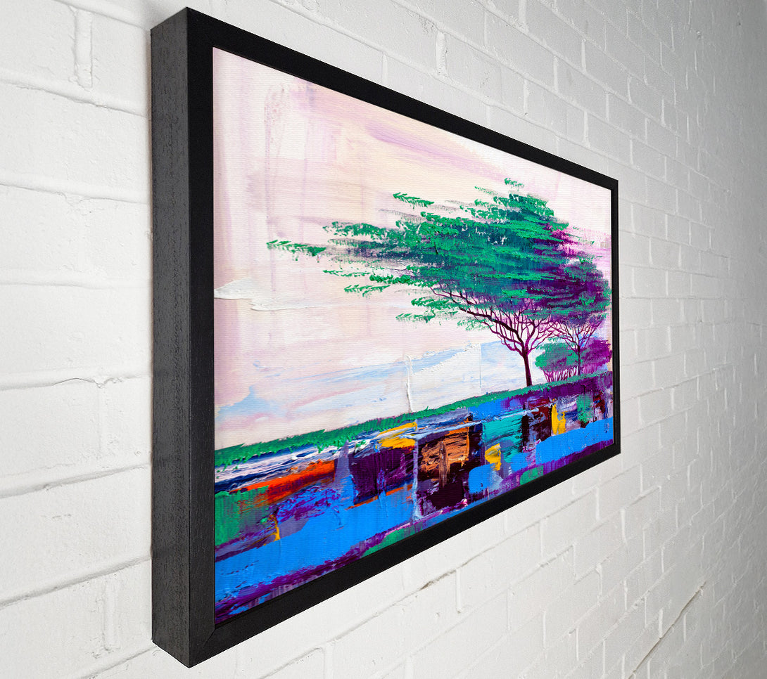  A Canvas Print of Stunning African Horizon Paint Canvas Art