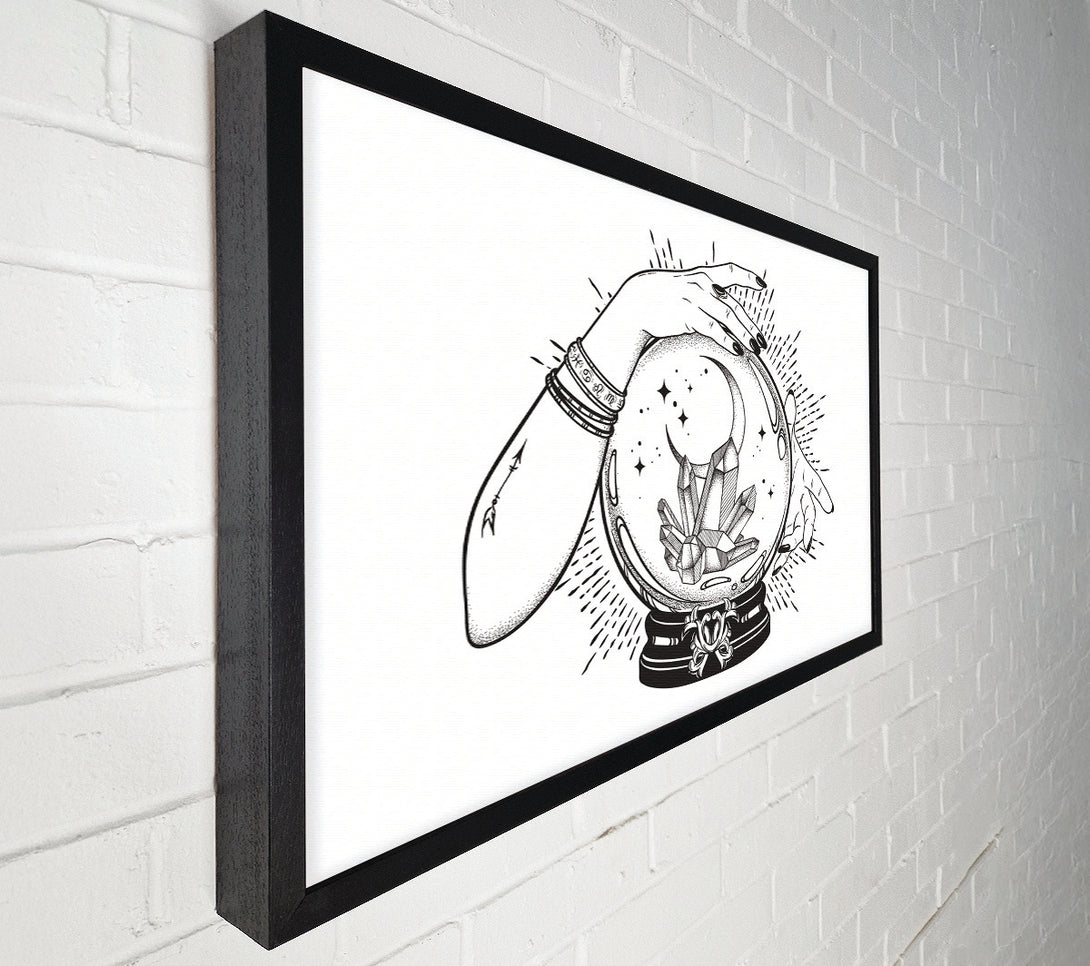  A Canvas Print of Casting A Spell Canvas Wall Art