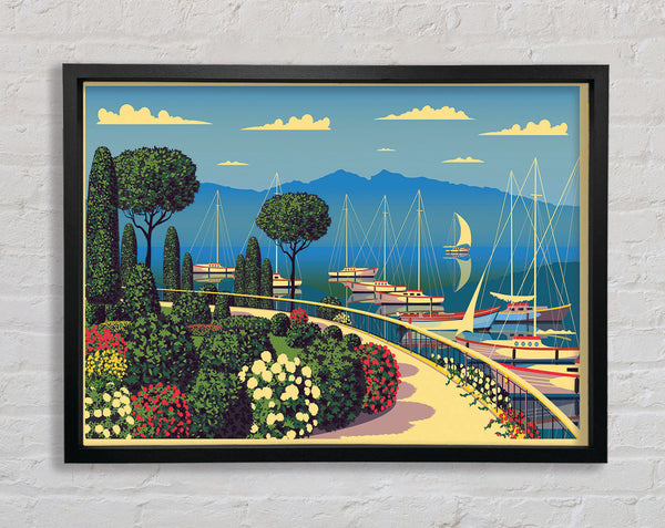 Vintages Reiseplakat