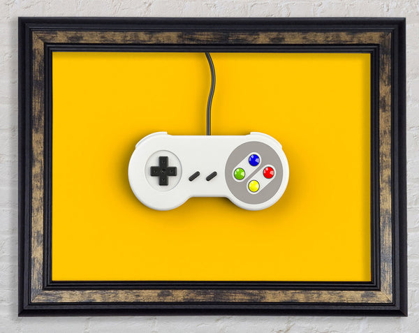 Gaming Controller Framed Print