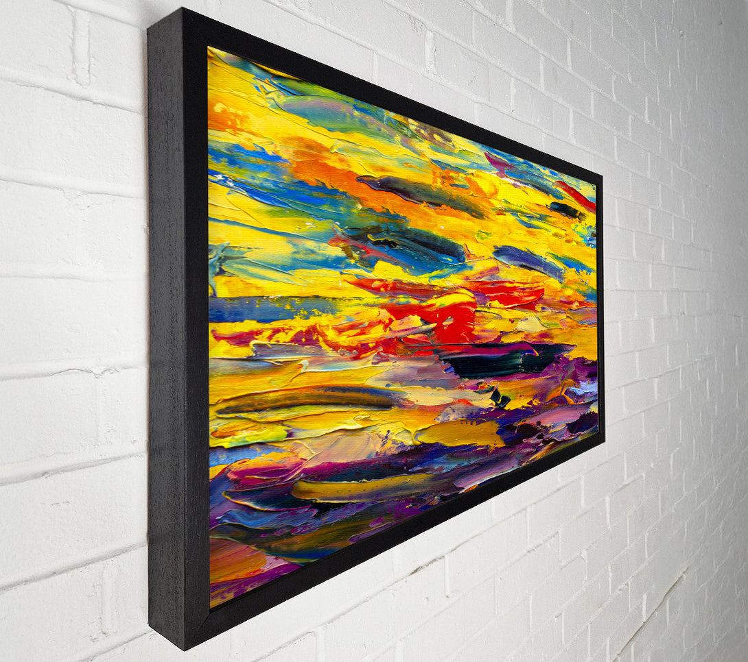  A Canvas Print of Thick Strokes Impressionism Canvas Print