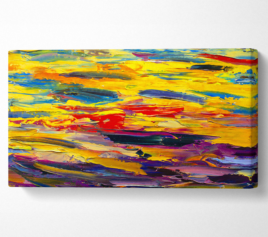  A Canvas Print of Thick Strokes Impressionism Canvas Print