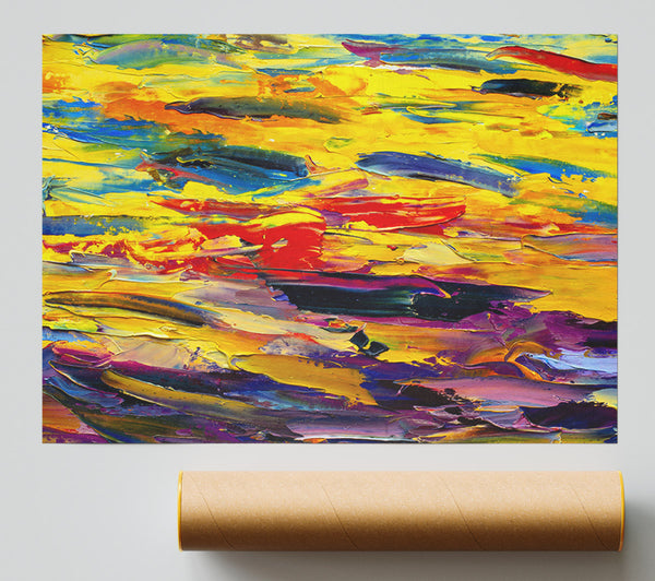Thick Strokes Impressionism Print