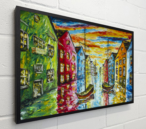 The Sea Village Painted Two