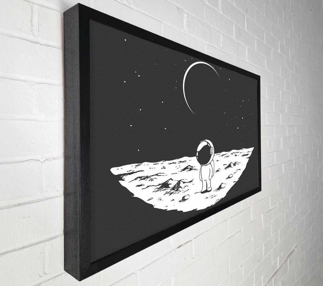  A Canvas Print of Little Space Man Canvas Wall Art