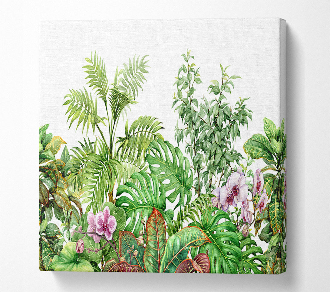  A Canvas Print of Summer Foliage Canvas Wall Art