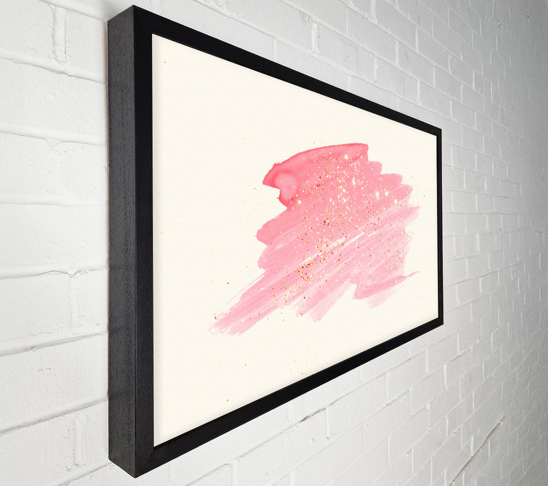  A Canvas Print of Pink Scribble Canvas Wall Art