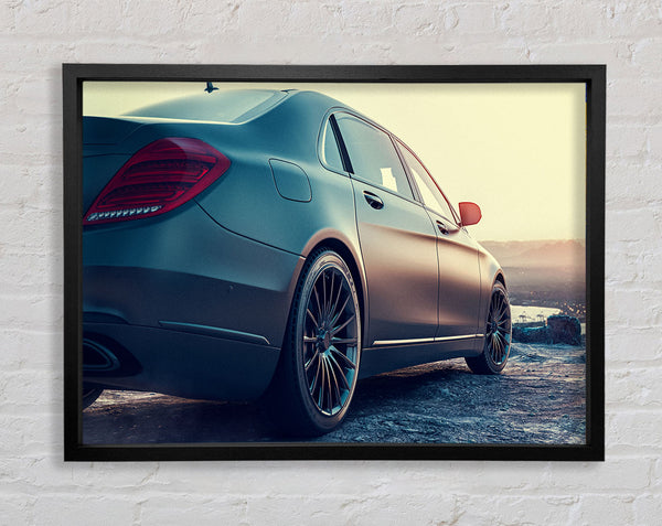 The Rear End Sports Car Framed Print
