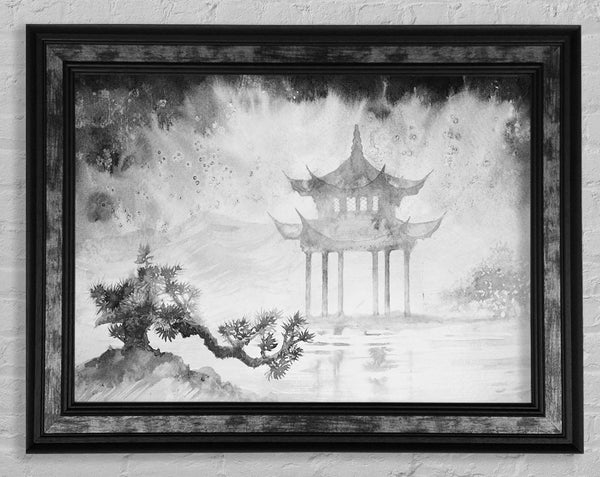 Japanese Architecture Framed Print