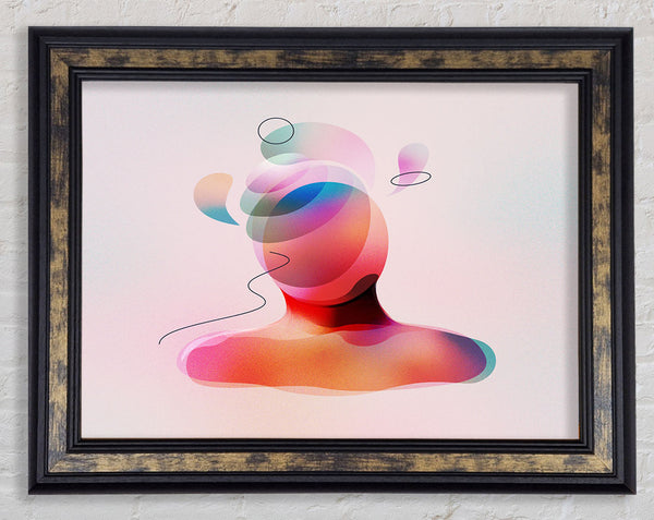 The Faces Of Every Dimension Framed Print