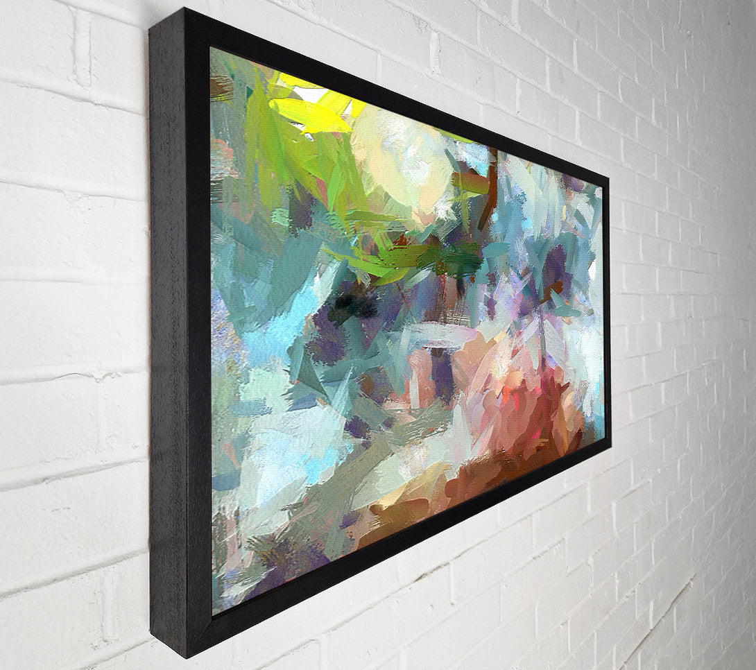  A Canvas Print of Strong Strokes Of Brush Canvas Wall Art