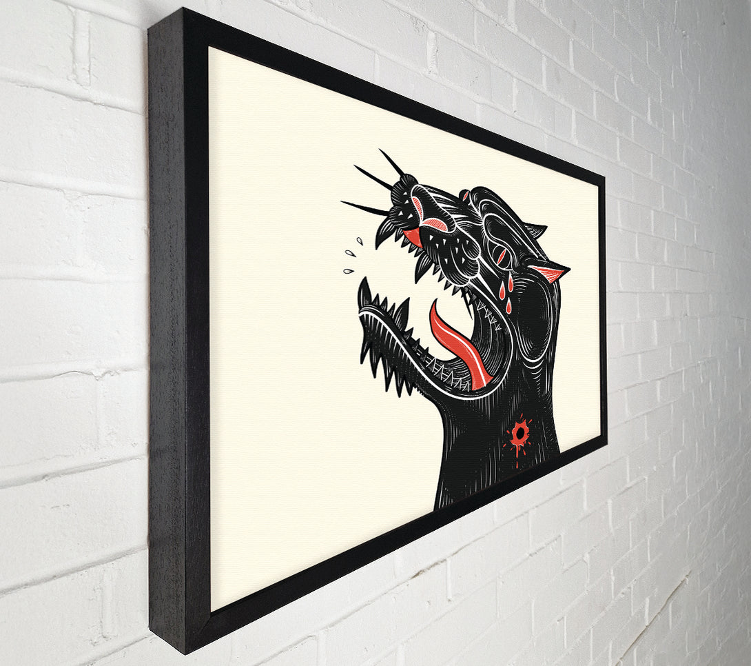  A Canvas Print of Tattoo Jaguar Canvas Wall Art