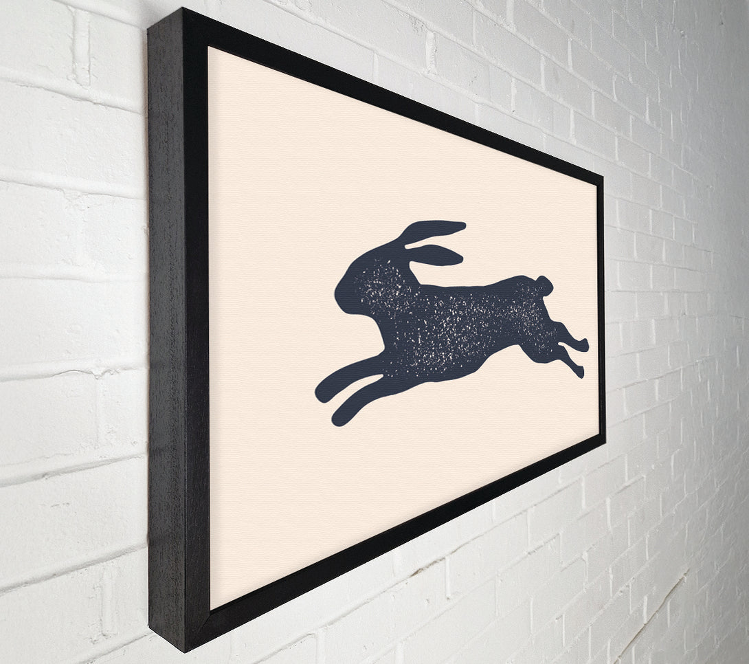  A Canvas Print of The Bouncing Hare Canvas Wall Art