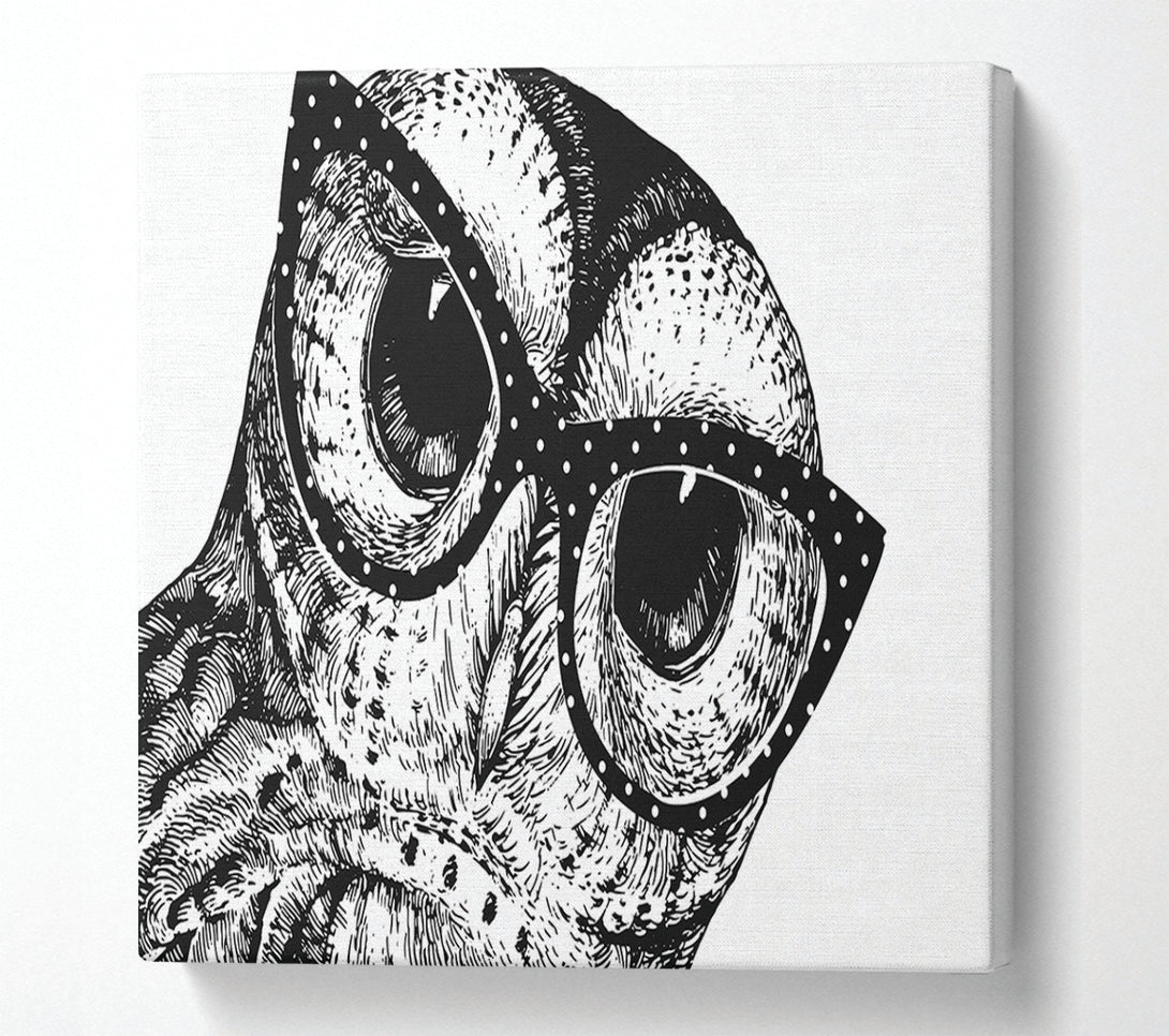  A Canvas Print of The Smart Owl Canvas Wall Art
