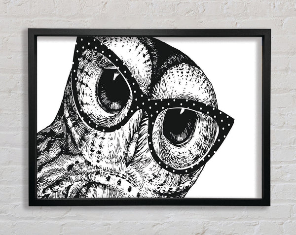 The Smart Owl Framed Print