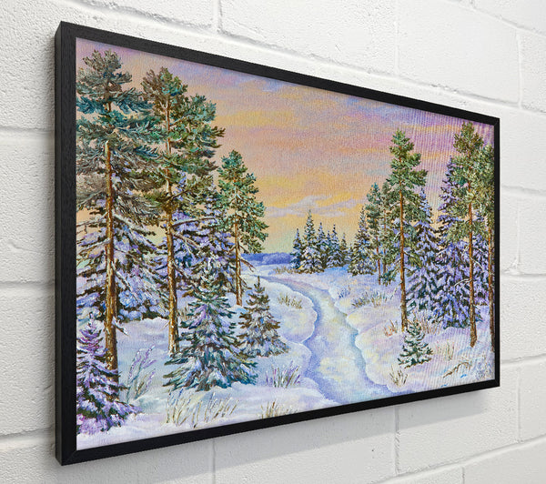 A Snow Filled Wood