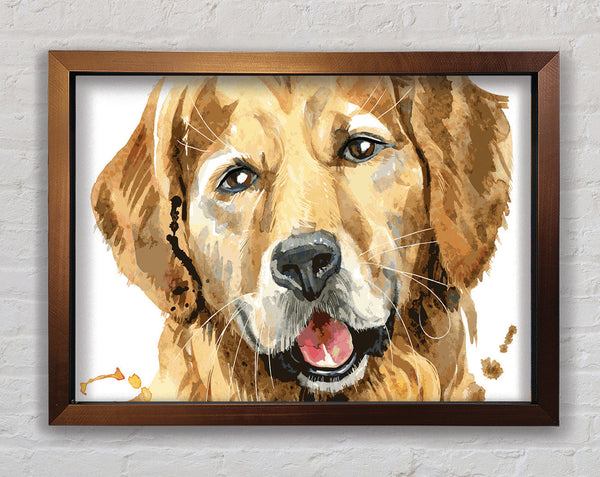 Labrador Happiness Framed Print