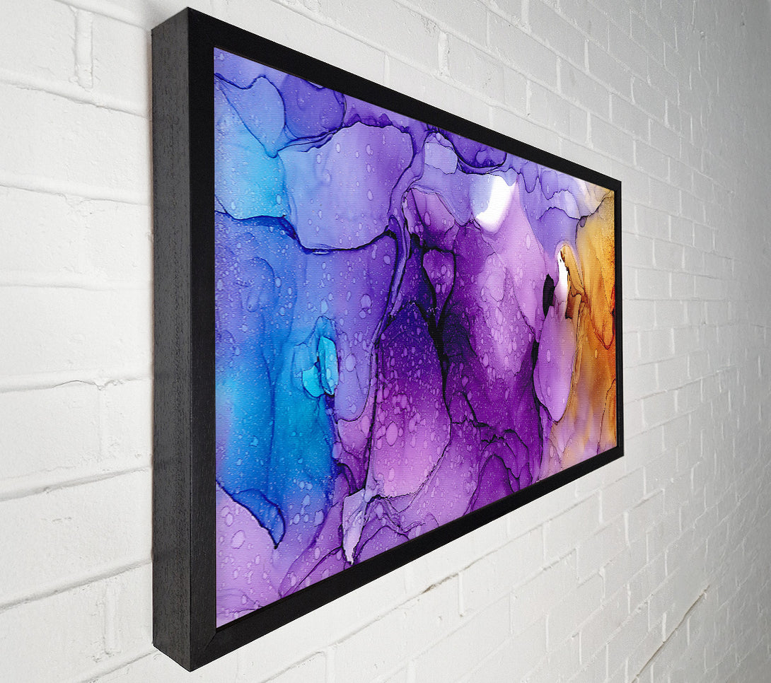  A Canvas Print of Water And Oil Submerse Canvas Print