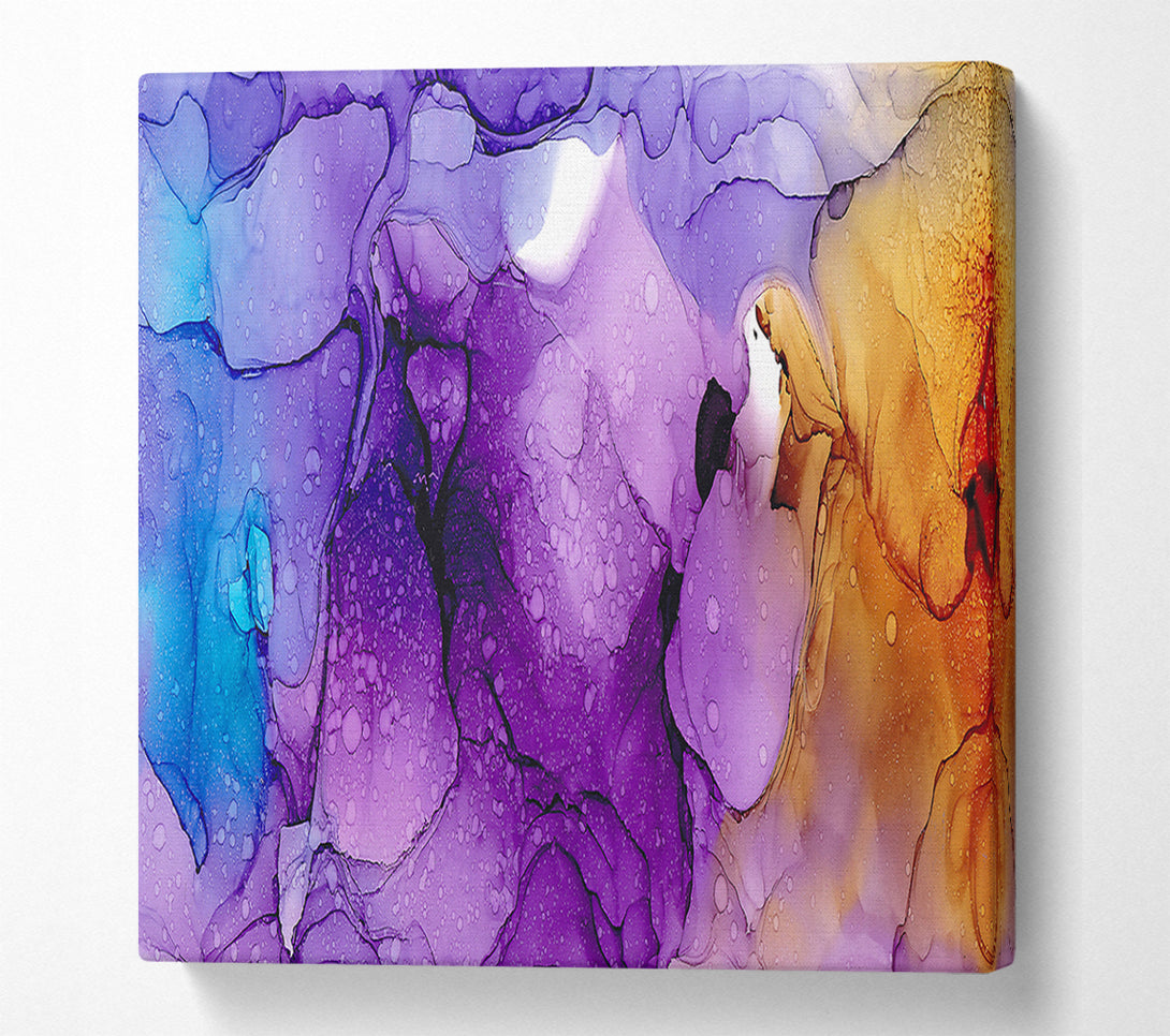  A Canvas Print of Water And Oil Submerse Canvas Print
