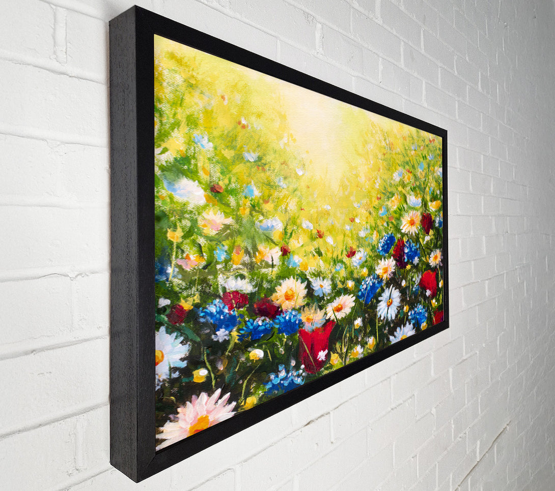  A Canvas Print of The Flower Spectrum Of Summer Canvas Print