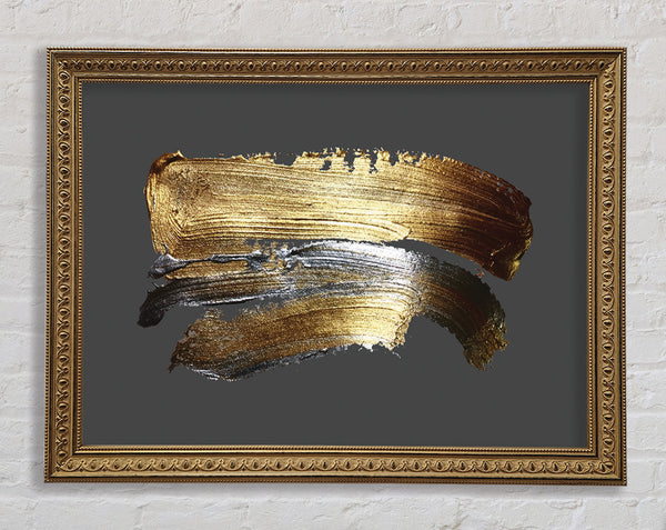 Gold Wash Framed Print