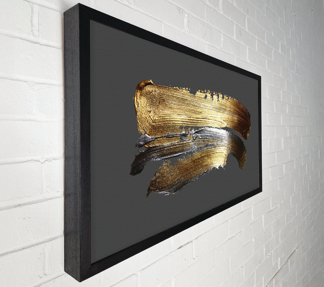  A Canvas Print of Gold Wash Canvas Art