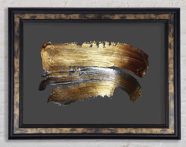 Gold Wash Framed Print