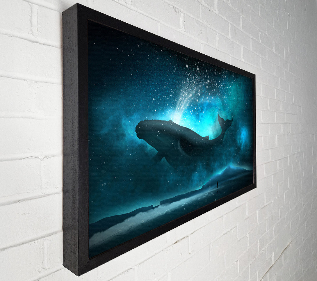  A Canvas Print of The Whale Of The Universe Canvas Art