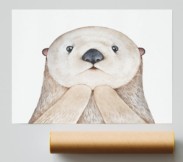 Otter Day What Giclee Print