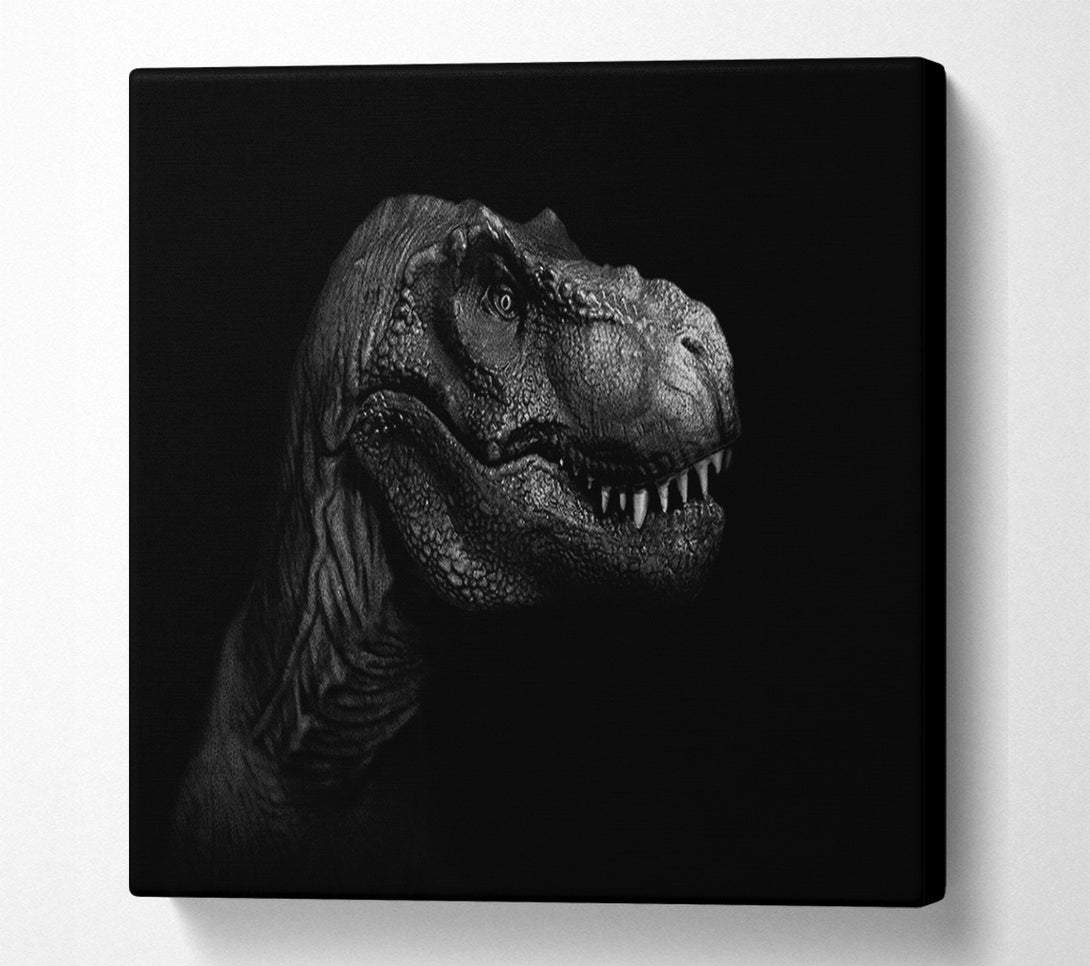  A Canvas Print of T-Rex In The Dark Canvas Art