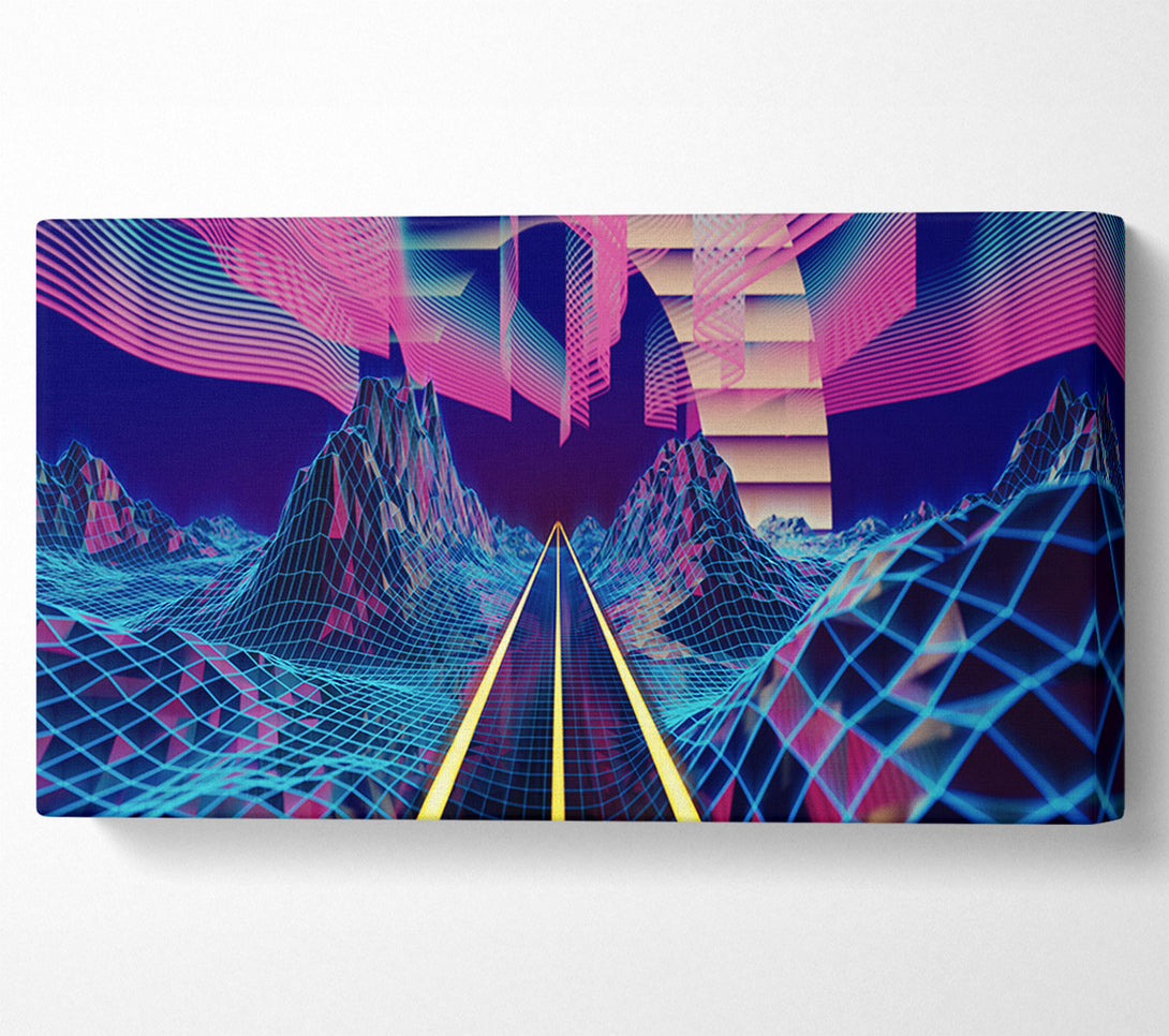  A Canvas Print of Road To The Future Canvas Art