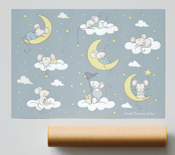 Three Moon Mice Poster