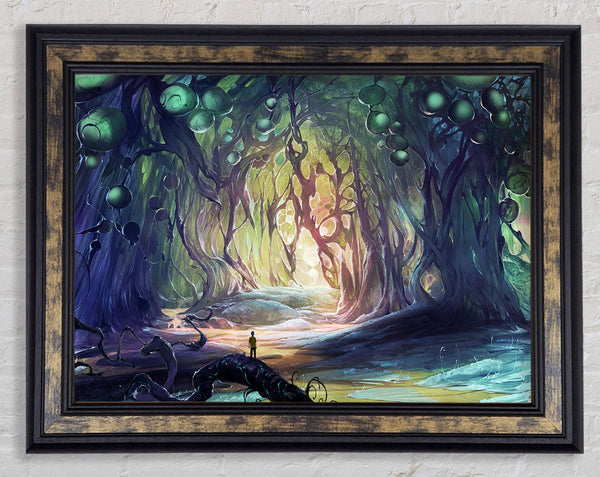 Morbid Forest Framed Print