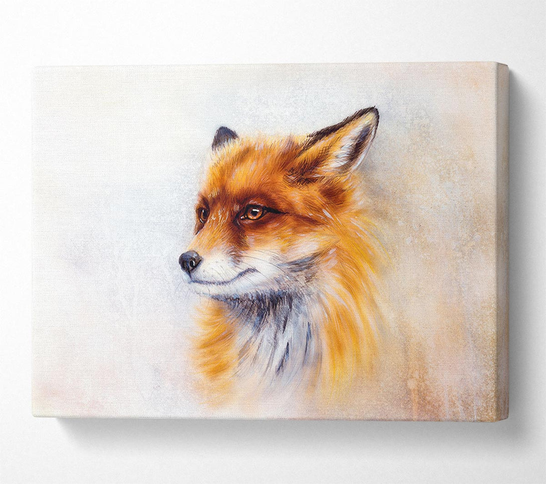  A Canvas Print of Fox Head Beauty Canvas Wall Art