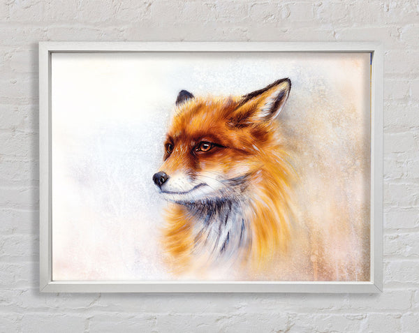 Fox Head Beauty Framed Print