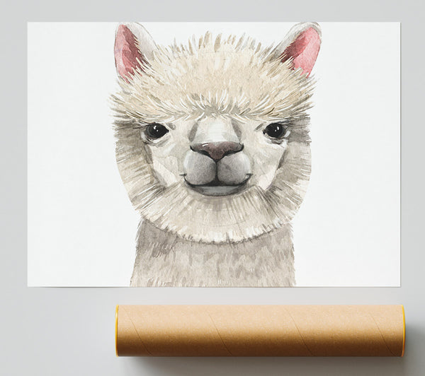 Llama Drama Print