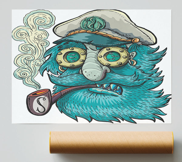 The Smoking Sailor Giclee Print