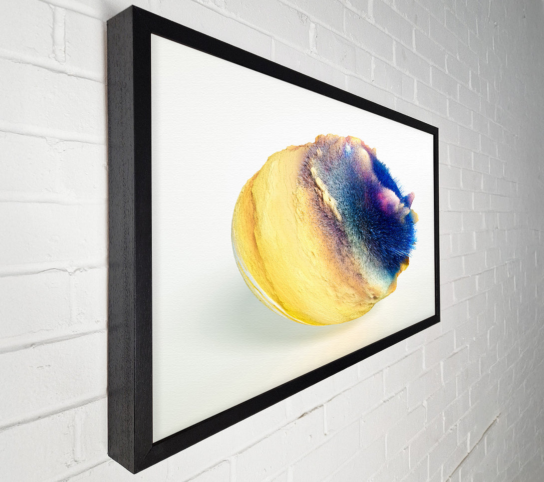  A Canvas Print of Magnesium Reaction Canvas Print