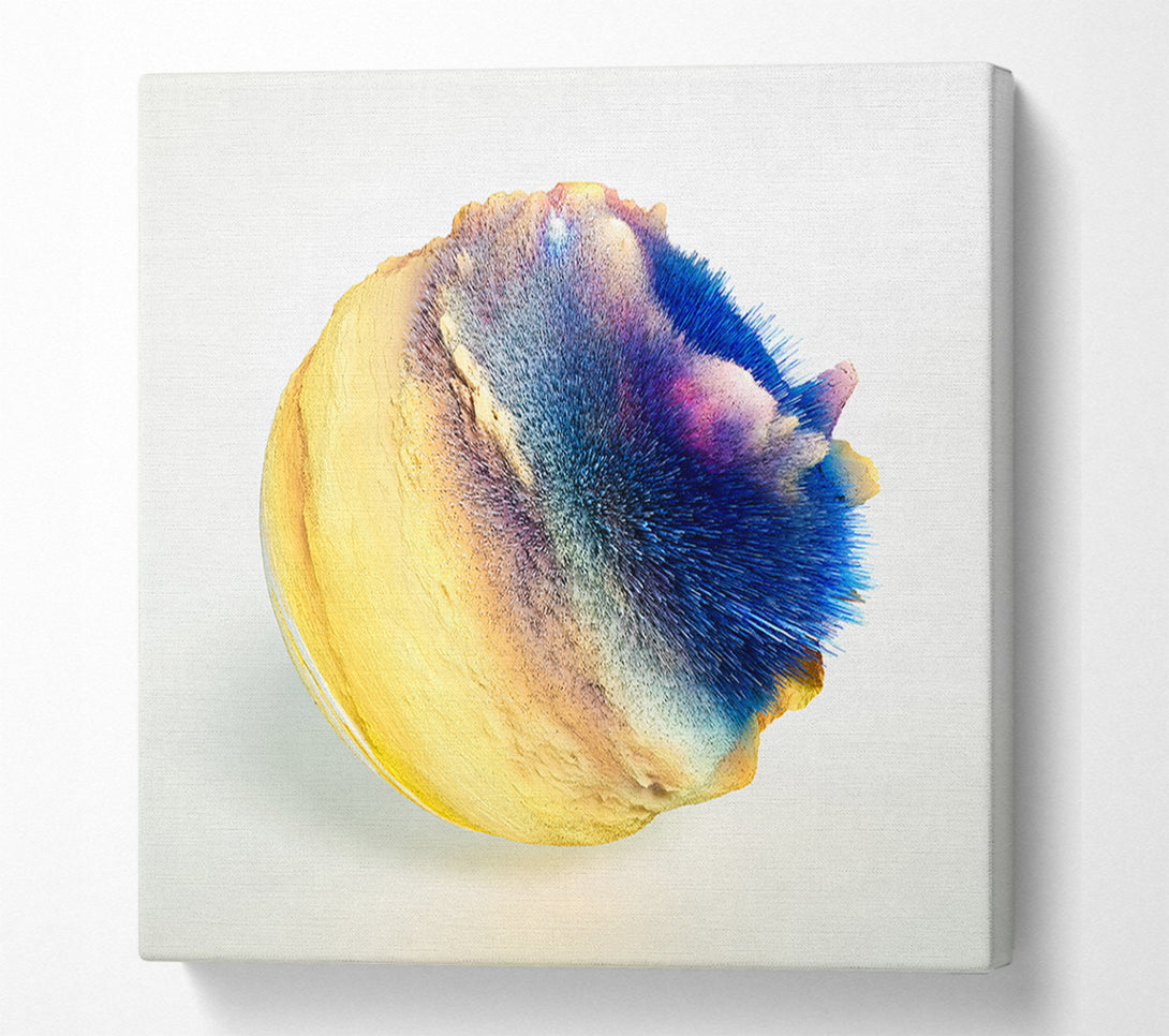  A Canvas Print of Magnesium Reaction Canvas Print