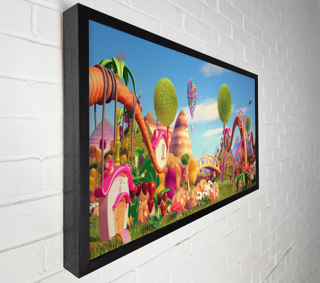  A Canvas Print of The Abstract Wonderland Canvas Wall Art