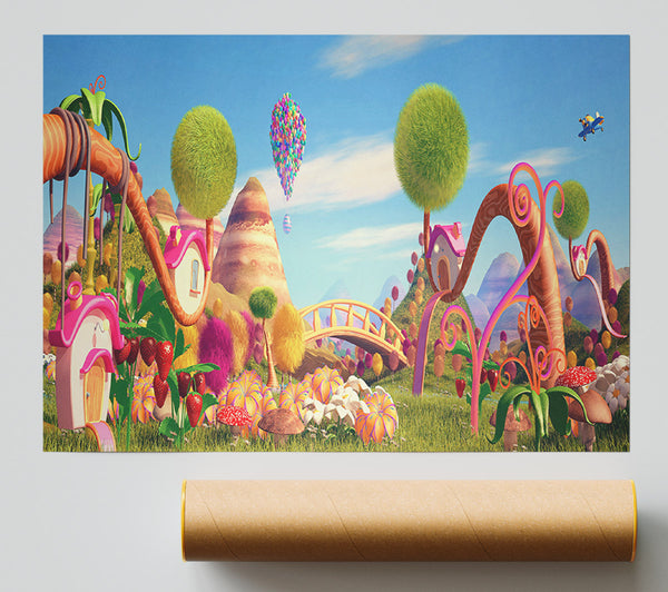 The Abstract Wonderland Print