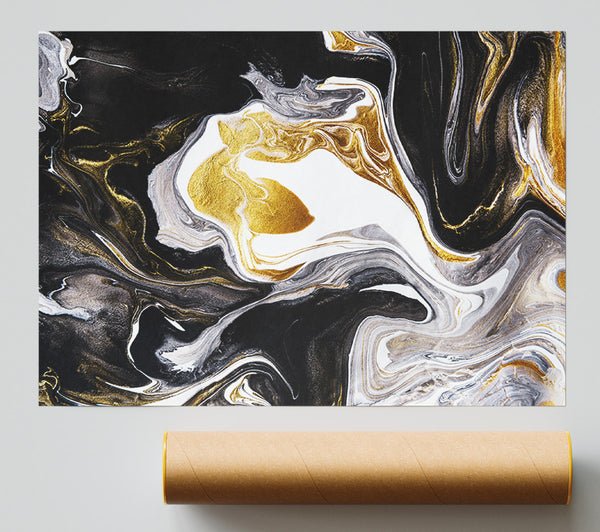 Liquid Coffee Poster